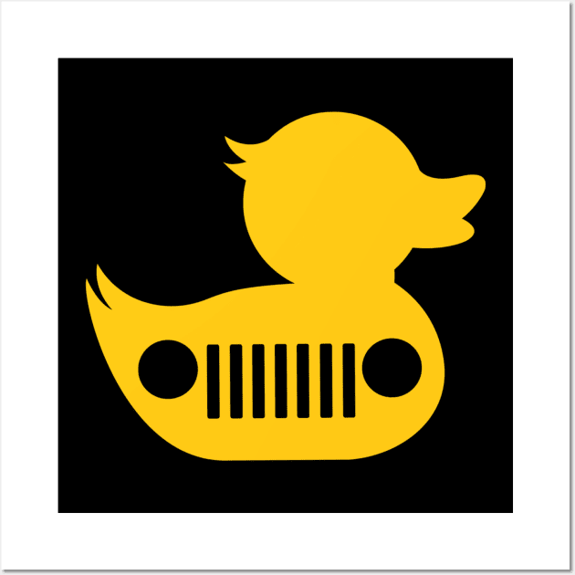 Duck Duck Jeep Minimalist Wall Art by PincGeneral